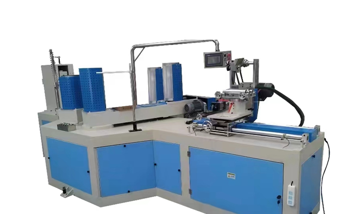 Trial operation of paper tube machine before use